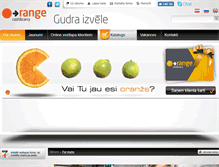 Tablet Screenshot of orangecandc.com